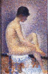 Model, Georges Seurat